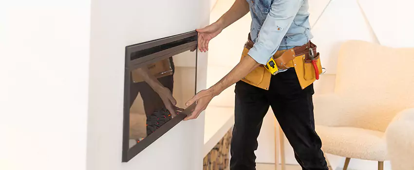Metal Fireplace Installation in Glen Avon, California