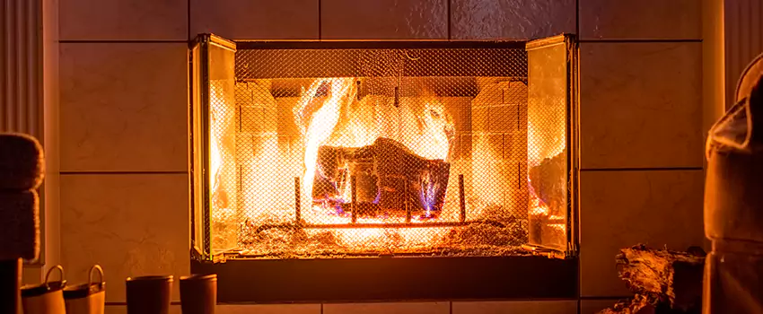 Mendota Hearth Landscape Fireplace Installation in Glen Avon, California