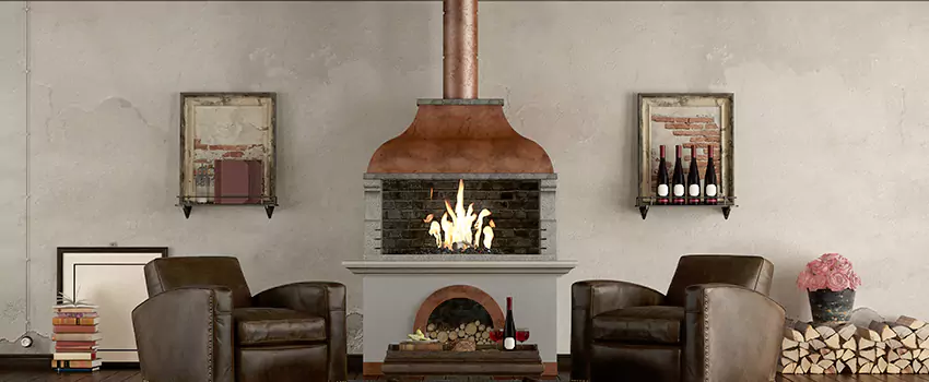 Thelin Hearth Products Providence Pellet Insert Fireplace Installation in Glen Avon, CA