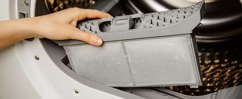 Signs Of A Clogged Dryer Lint Trap in Glen Avon, California