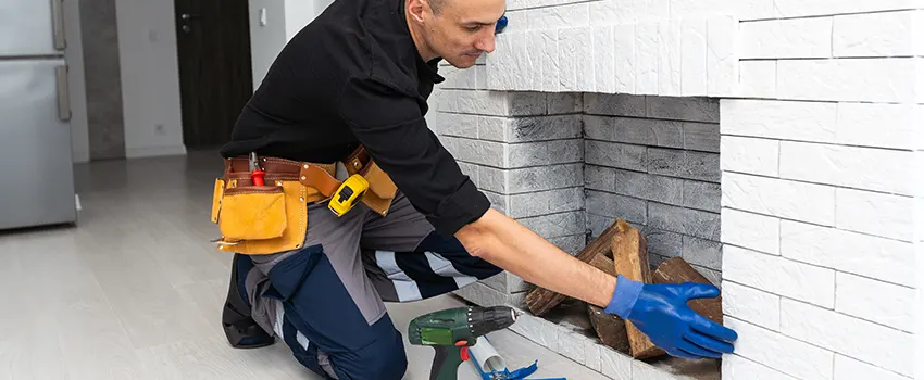 Fireplace Damaged Damper Frame Repair Services in Glen Avon, California