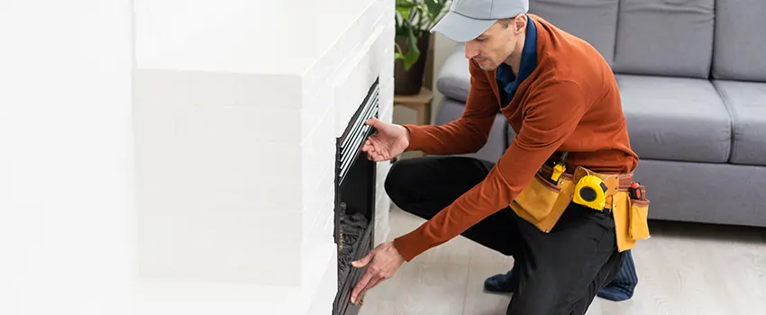 Cost of Fireplace Door Installation Service in Glen Avon, California
