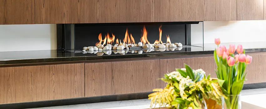 Double-height Fireplace Design Refurbishment in Glen Avon, California