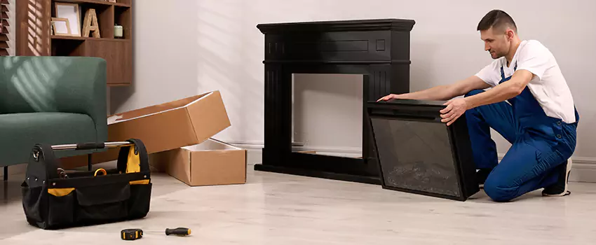 Old Rusted Metal Fireplace Repair And Replacement in Glen Avon, CA